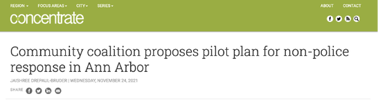 Screenshot of headline from 